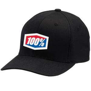 100% Klassieke Flexfit Cap Zwart II