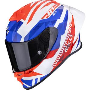 Scorpion EXO-R1 EVO II Air Valere integraal motorhelm wit-rood-blauw