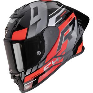 Scorpion EXO-R1 EVO II Air Adrenaline integraal motorhelm zwart-rood-zilver