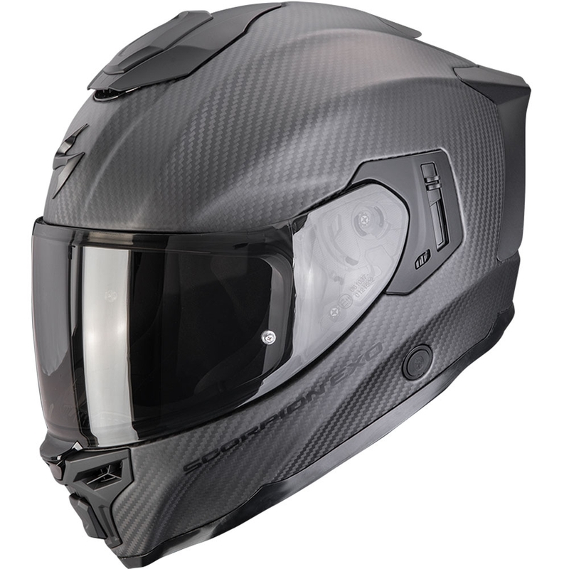 Scorpion EXO-1500 Carbon Air Solid Integraal Motorhelm Mat Zwart