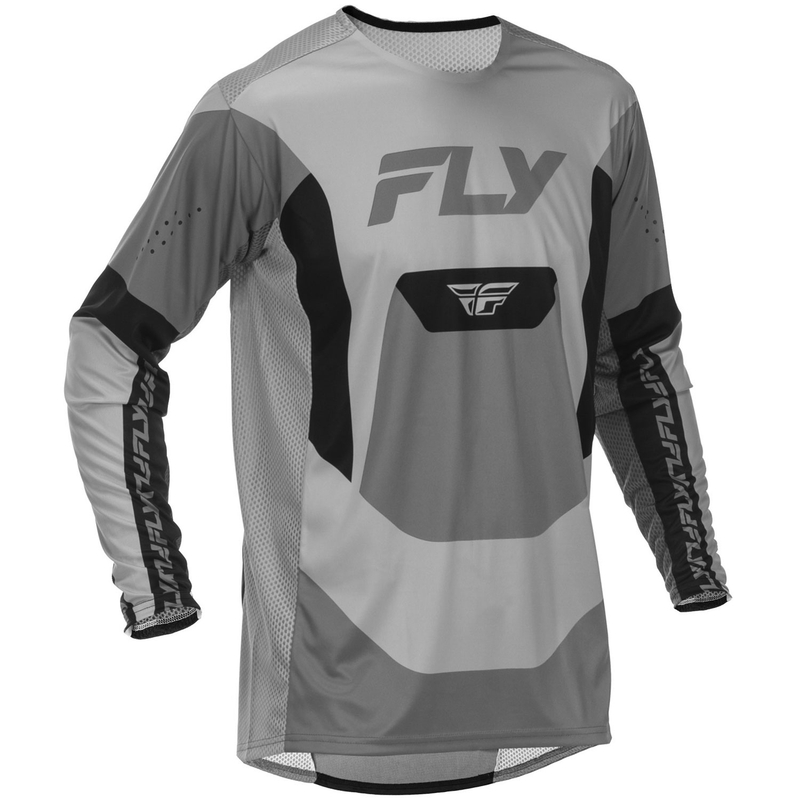 Motocross shirt FLY Racing Lite grijs-zwart