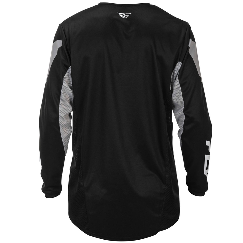 FLY Racing Kinetic USA motocross shirt zwart-grijs