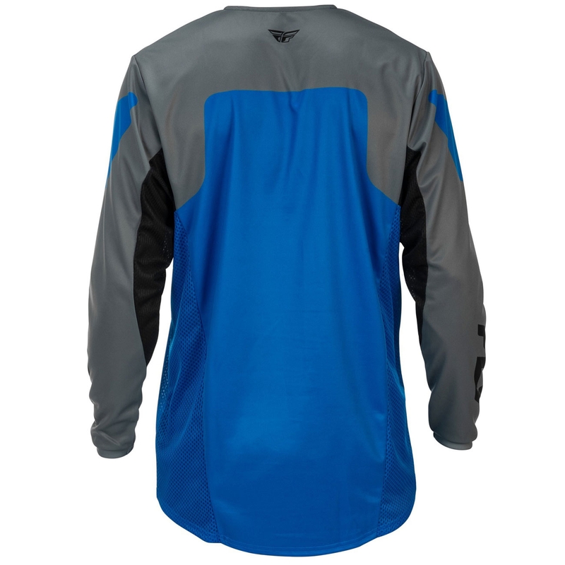 Motocross shirt FLY Racing Kinetic USA blauw-grijs-zwart