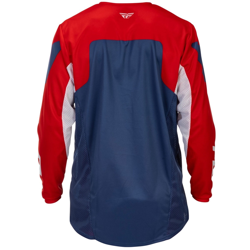 Motocross shirt FLY Racing Kinetic USA rood-wit-blauw
