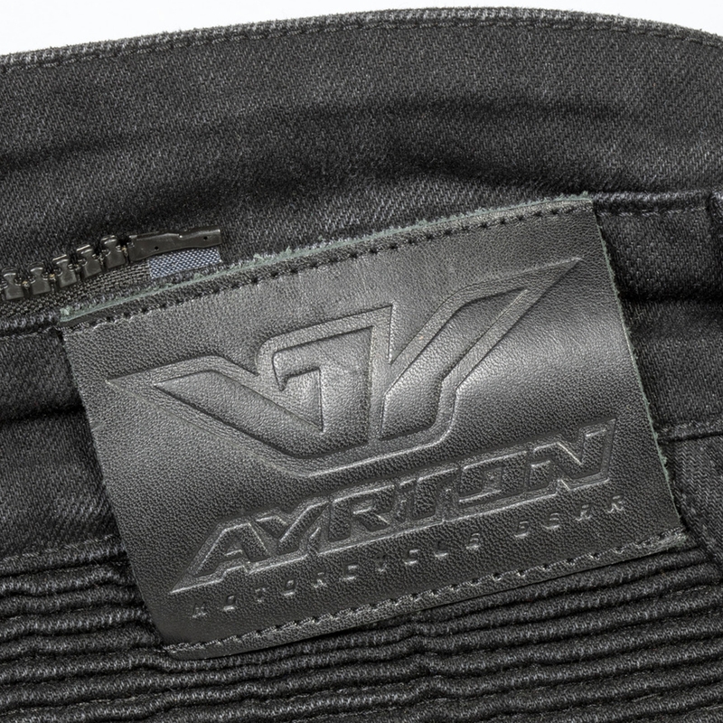 Dames motorjeans Ayrton 505 zwart
