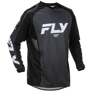 FLY Racing F-16 motorcross shirt zwart-wit