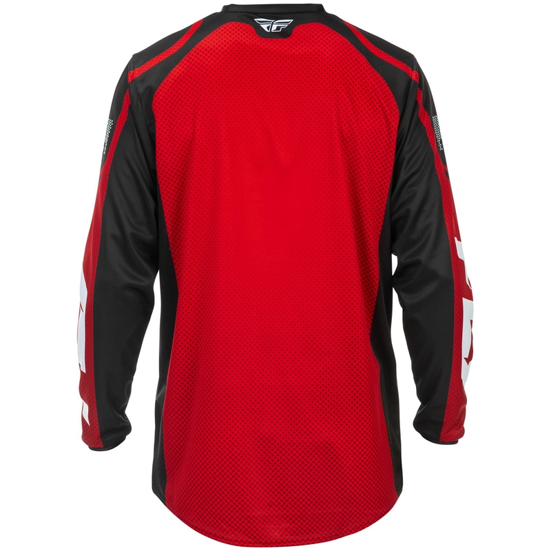FLY Racing F-16 motorcross shirt rood-zwart-wit