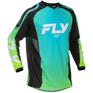 FLY Racing F-16 motorcross shirt blauw-zwart-wit