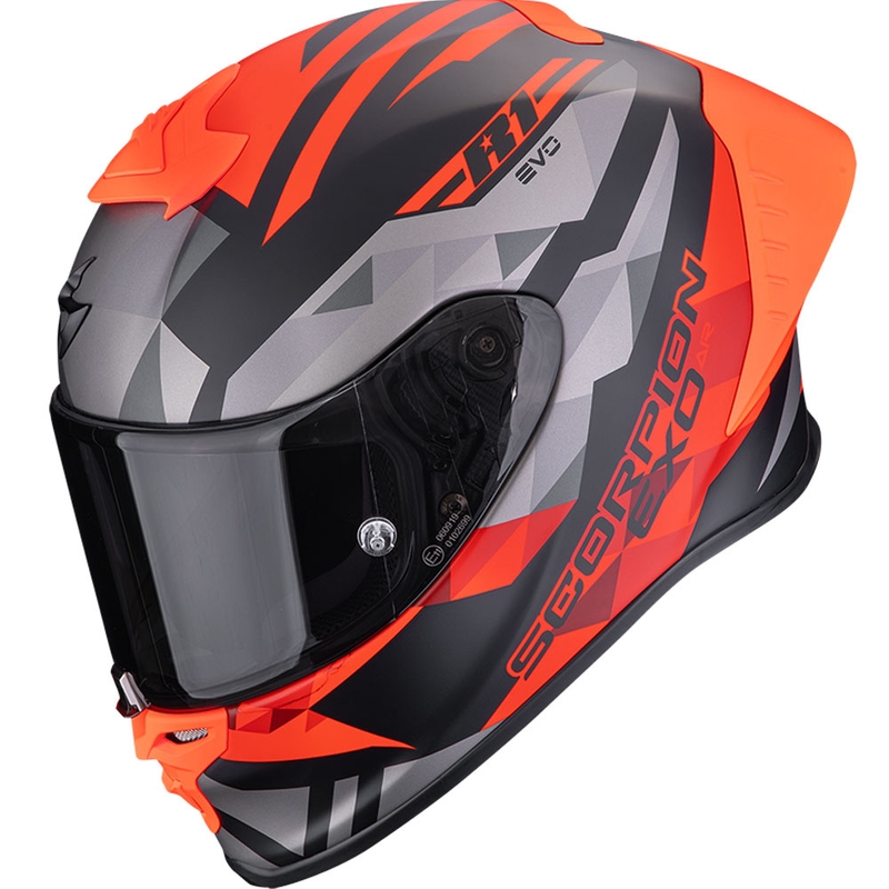 Scorpion EXO-R1 EVO II Air Valere integraal motorhelm mat zwart-rood