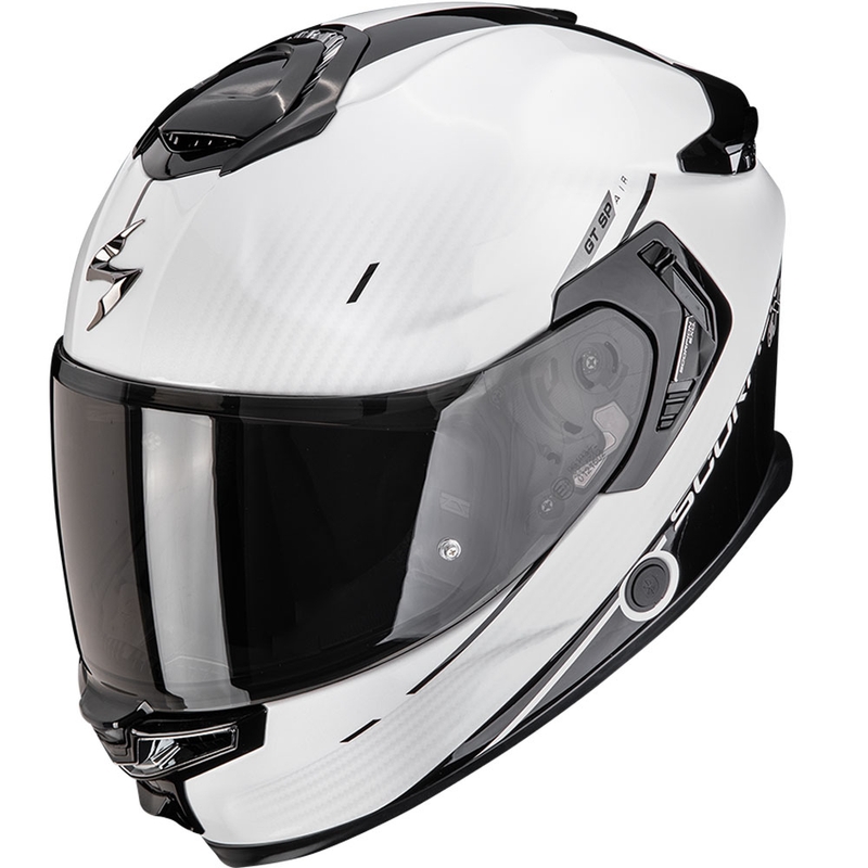 Scorpion EXO-GT SP Air Asphalt integraal motorhelm parelwit-zwart