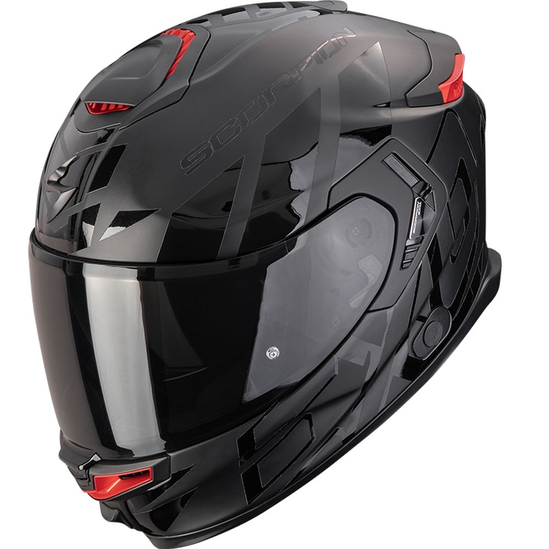 Scorpion EXO-GT SP Air Noble integraal motorhelm mat zwart-zwart