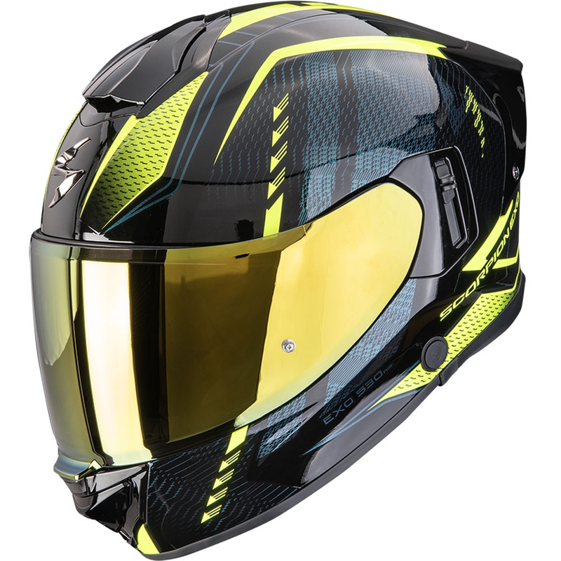 Scorpion EXO-530 Air Theras integraal motorhelm zwart-fluogeel