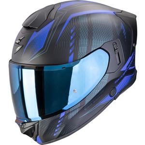 Scorpion EXO-530 Air Theras integraal motorhelm mat zwart-blauw