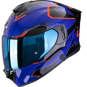 Scorpion EXO-530 Air Clip integraal motorhelm blauw-zwart-rood