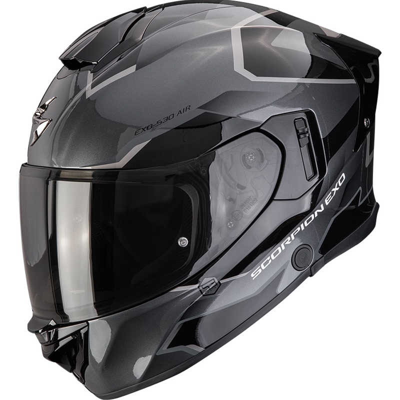 Scorpion EXO-530 Air Clip integraal motorhelm zilver-zwart