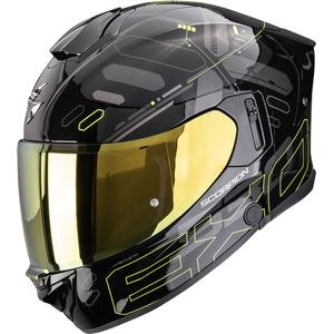 Scorpion EXO-530 Air Fond integraal motorhelm zwart-fluo geel