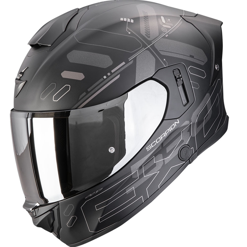 Scorpion EXO-530 Air Fond integraal motorhelm zwart-zilver