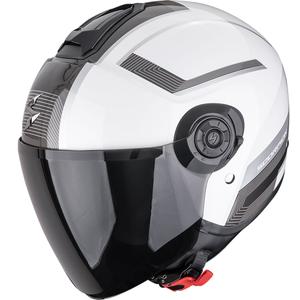 Scorpion EXO-CITY II Cosmos open motorhelm parelwit-zilver