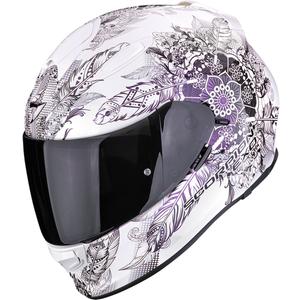 Scorpion EXO-491 Dream integraal motorhelm wit kameleon