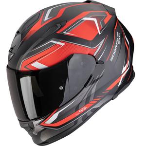 Scorpion EXO-491 Zumo integraal motorhelm mat zwart-rood