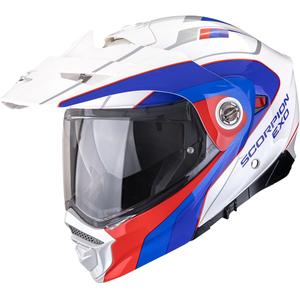 Enduro motorhelm Scorpion ADX-2 Kamps wit-rood-blauw