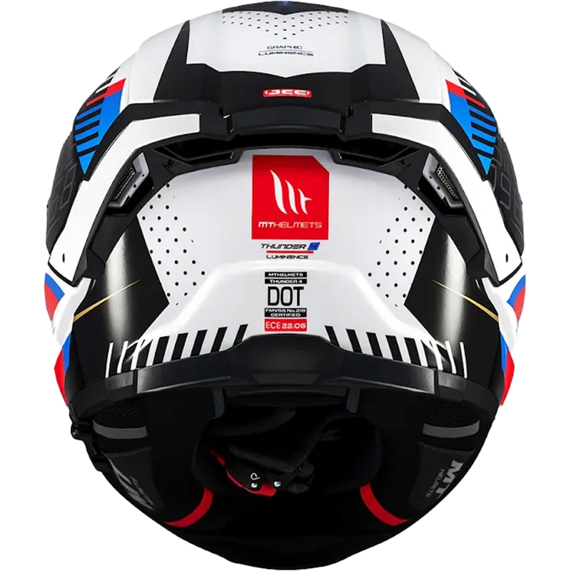 Integraal motorhelm MT Thunder 4 SV Luminence blauw