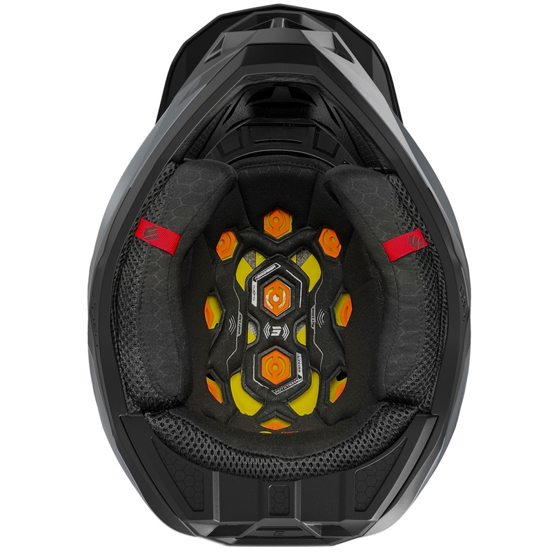 Crosshelm Shot Lite S10 mat zwart-grijs