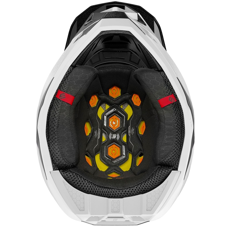 Motocrosshelm Shot Lite S10 holografische parel