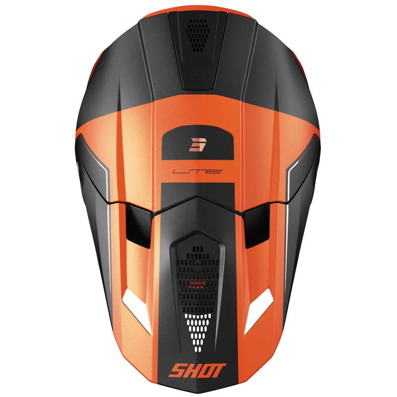 Crosshelm Shot Lite S10 mat oranje