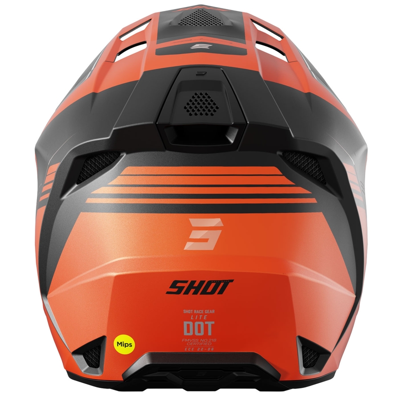 Crosshelm Shot Lite S10 mat oranje