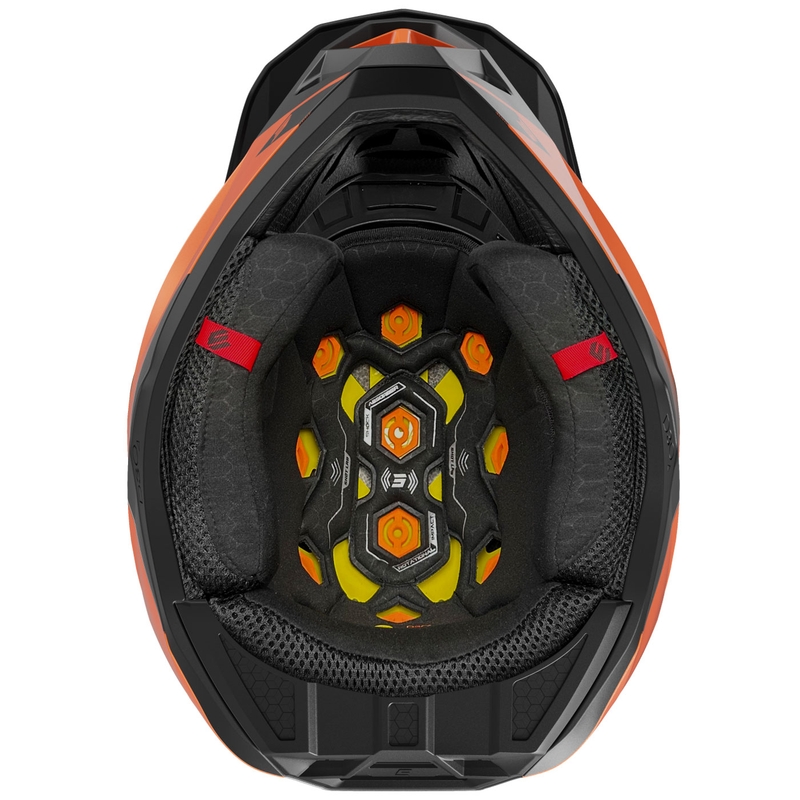 Crosshelm Shot Lite S10 mat oranje