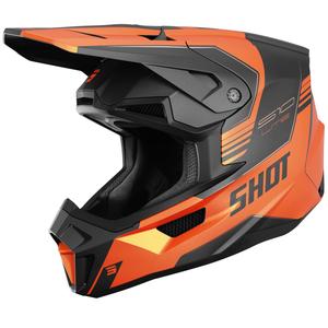 Crosshelm Shot Lite S10 mat oranje