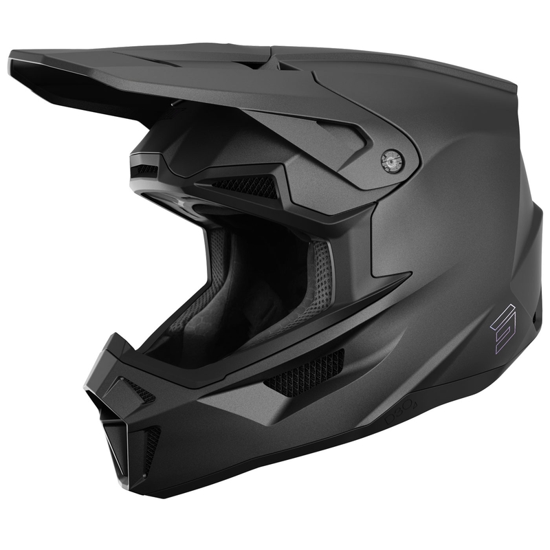 Crosshelm Shot Lite Solid mat zwart