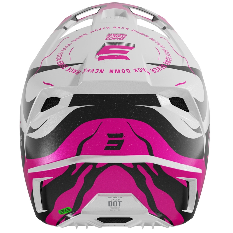 Shot Speed Beast motorcrosshelm parelroze