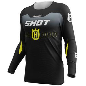 Shot Aerolite HVA 26 crossshirt zwart-grijs