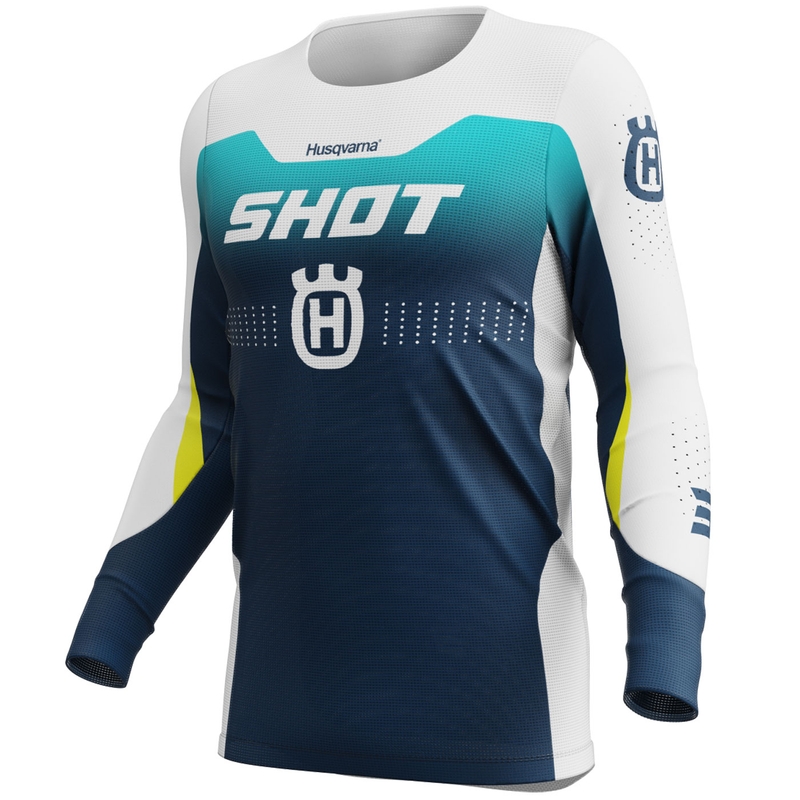 Crossshirt Shot Aerolite HVA 26 blauw