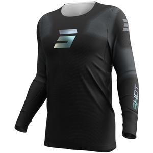 Shot Aerolite Space crossshirt zwart