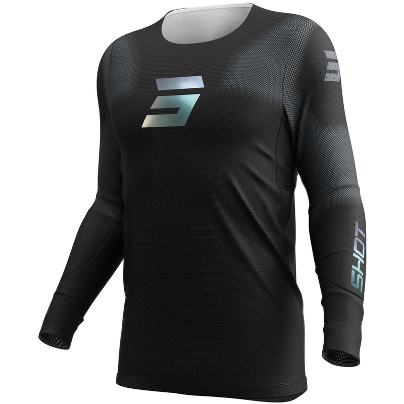 Shot Aerolite Space crossshirt zwart