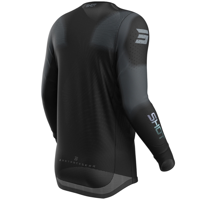 Shot Aerolite Space crossshirt zwart
