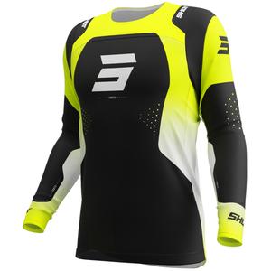 Motocross shirt Shot Contact Ionyx fluo geel