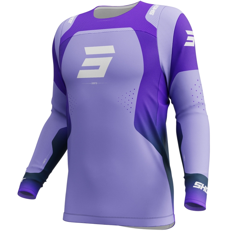 Motocross shirt Shot Contact Ionyx paars