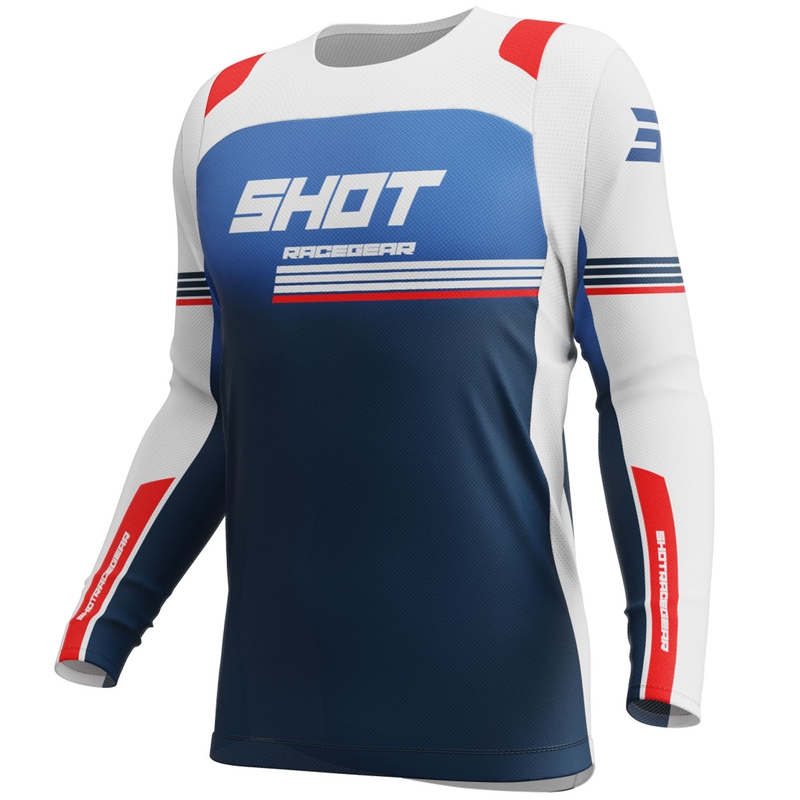 Shot Contact Linear Patriot Motocross Jersey