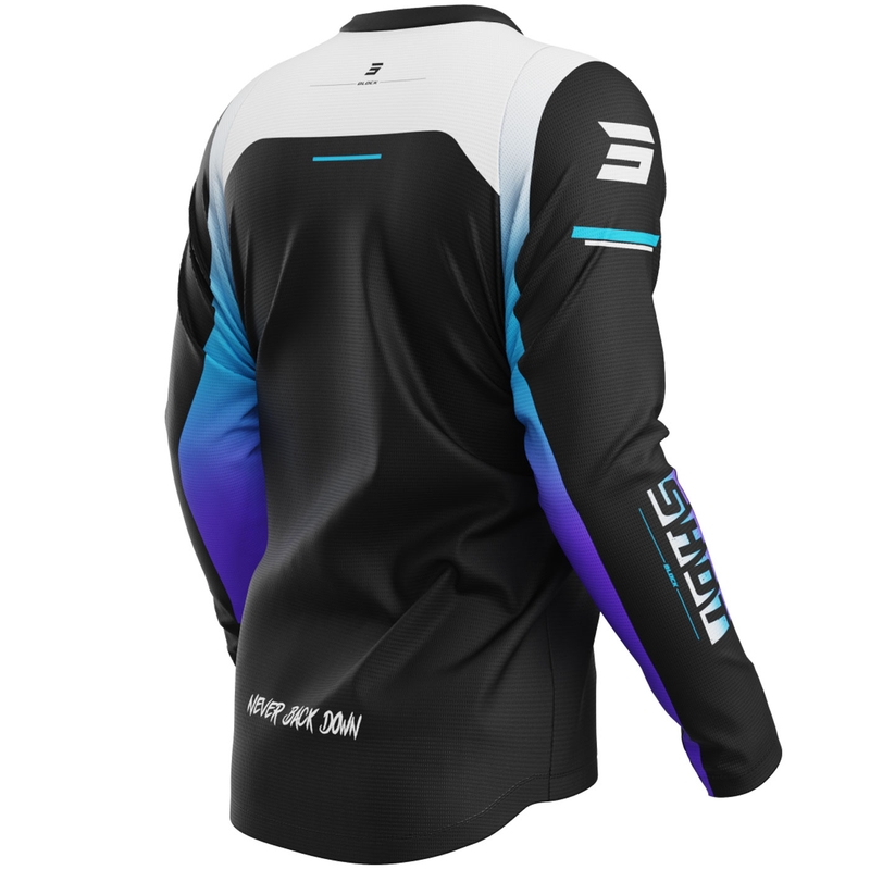 Shot Devo Block motorcross shirt paars