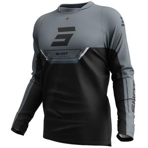 Shot Devo Daytona motorcross shirt zwart