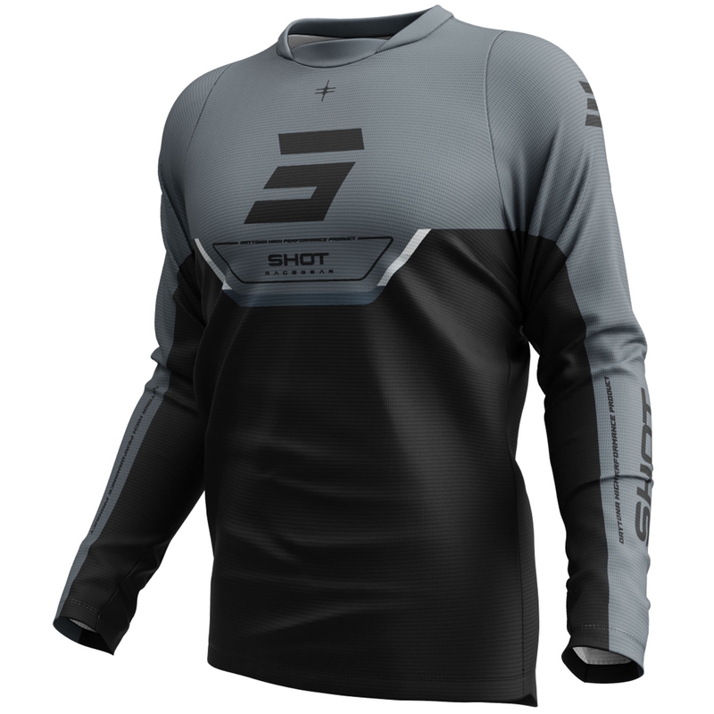 Shot Devo Daytona motorcross shirt zwart