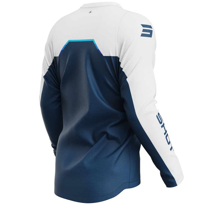 Shot Devo Daytona motorcross shirt blauw