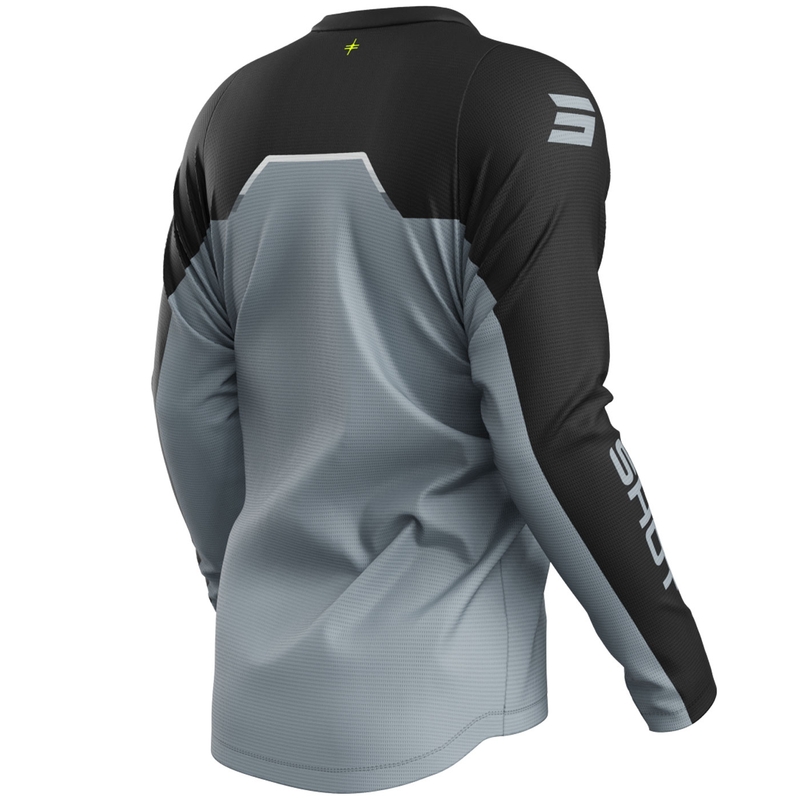 Motocross shirt Shot Devo Daytona fluo geel