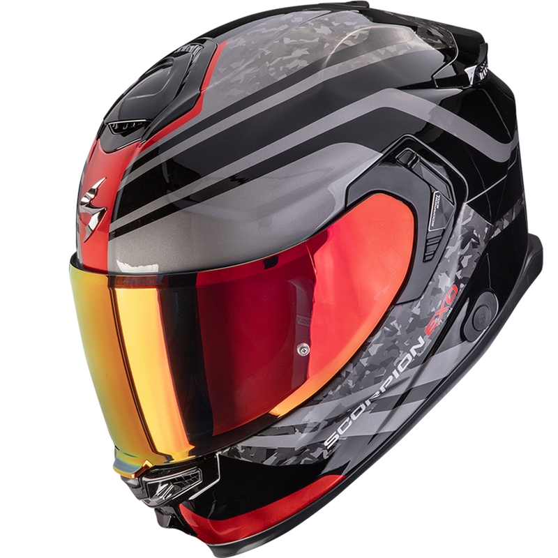 Scorpion EXO-GT SP Air Arten integraal motorhelm zwart-rood