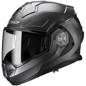 Opklapbare motorhelm LS2 FF901 Advant X Solid titanium mat