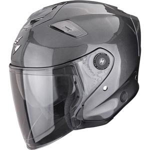 Scorpion EXO-GT Jet Solid Open Face Motorhelm Metallic Grijs